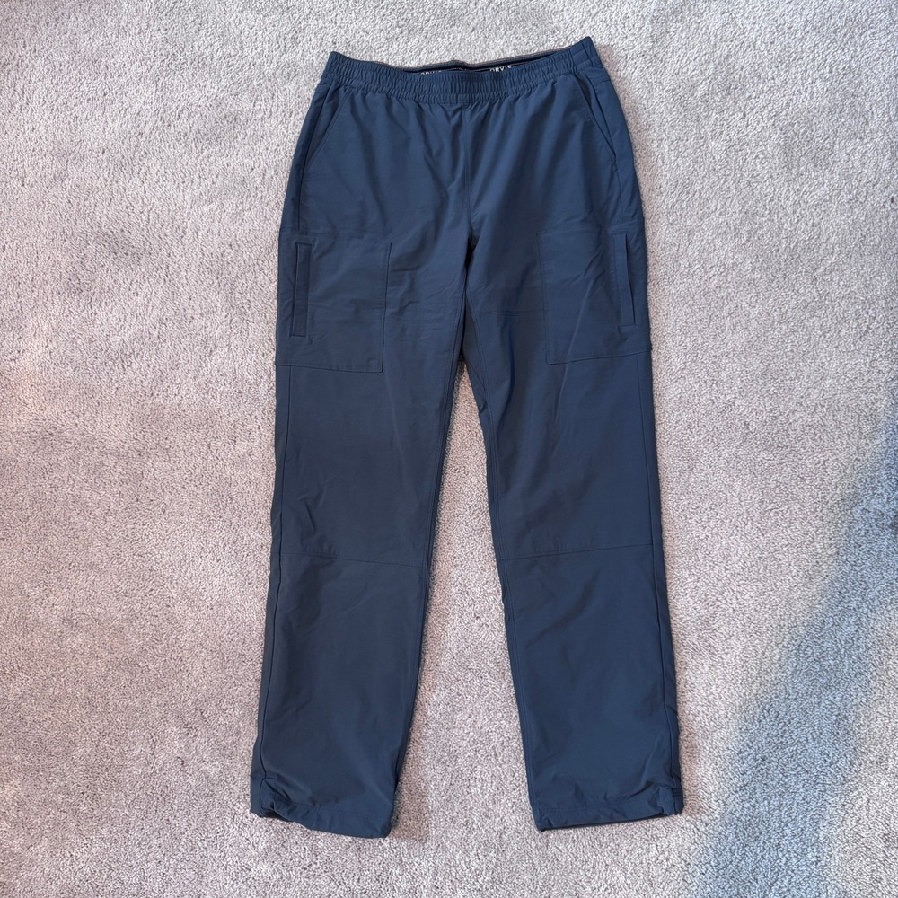 Orvis Womens Gray Outdoor Hiking Cargo Pants Elastic Waist Gorpcore Size 8‎